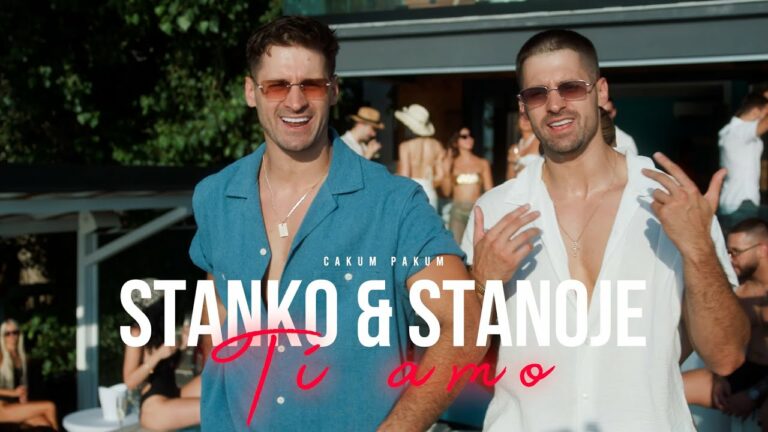 STANKO & STANOJE – TI AMO (OFFICIAL VIDEO 2025)